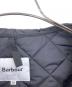中古・古着 Barbour (バブアー) キルティングフーデッドコート ブラック サイズ:38：17000円