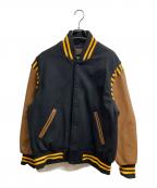 skookum×JOURNAL STANDARD relumeスクーカム×ジャーナルスタンダード レリューム）の古着「スカジャン」｜ブラック×ブラウン