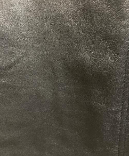 skookum（スクーカム）SKOOKUM (スクーカム) JACKROSE (ジャックローズ) LAMB LEATHER CAR COAT ブラック サイズ:3の古着・服飾アイテム