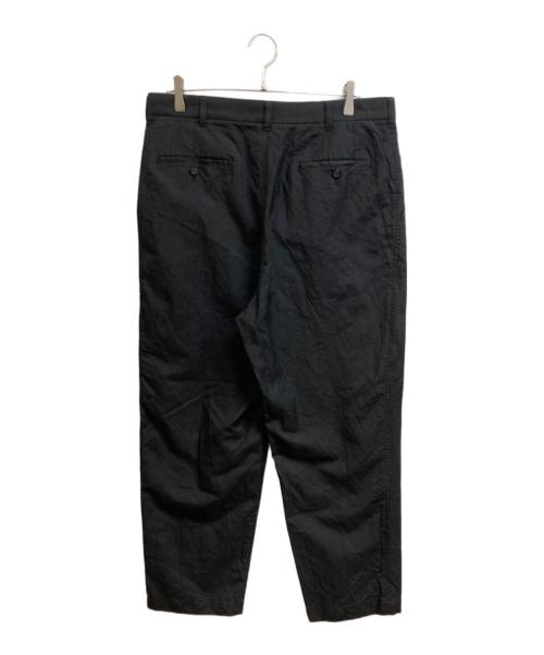 COMME des GARCONS HOMME（コムデギャルソン オム）COMME des GARCONS HOMME (コムデギャルソン オム) ウールリネンパンツ ブラック サイズ:Lの古着・服飾アイテム