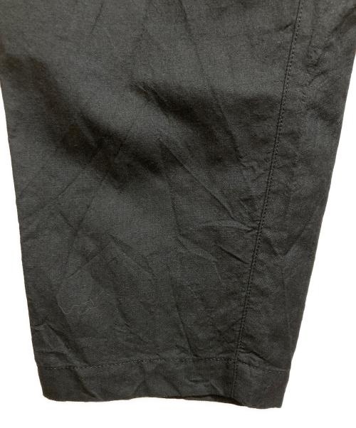 COMME des GARCONS HOMME（コムデギャルソン オム）COMME des GARCONS HOMME (コムデギャルソン オム) ウールリネンパンツ ブラック サイズ:Lの古着・服飾アイテム