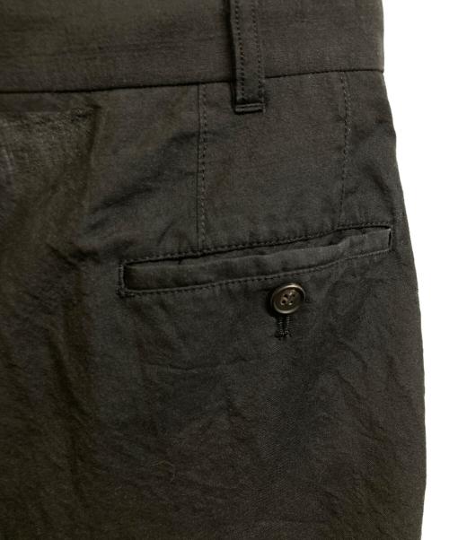 COMME des GARCONS HOMME（コムデギャルソン オム）COMME des GARCONS HOMME (コムデギャルソン オム) ウールリネンパンツ ブラック サイズ:Lの古着・服飾アイテム