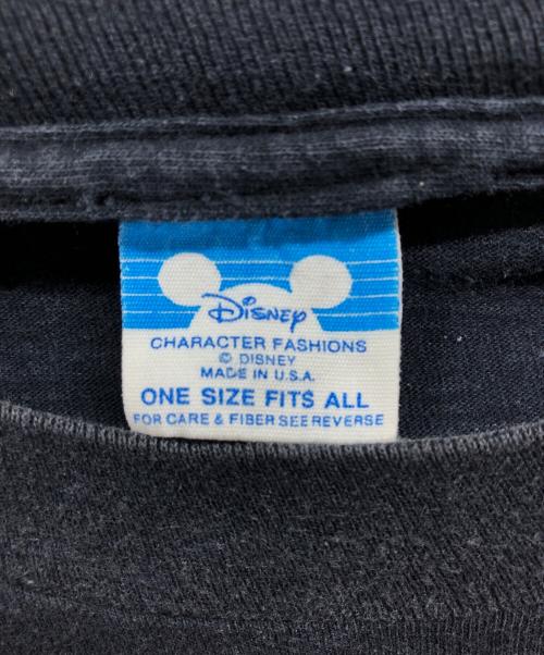 DISNEY（ディズニー）DISNEY (ディズニー) ヴィンテージTシャツ ブラック サイズ:ONESIZEの古着・服飾アイテム
