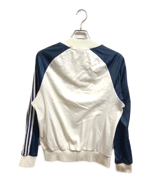 adidas（アディダス）adidas (アディダス) トラックジャケット ブルー×ホワイト サイズ:Mの古着・服飾アイテム