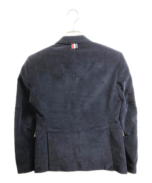 THOM BROWNE. NEW YORK（トムブラウン ニューヨーク）THOM BROWNE. NEW YORK (トムブラウンニューヨーク) 13AW 2Bコーデュロイテーラードジャケット ネイビー サイズ:00の古着・服飾アイテム