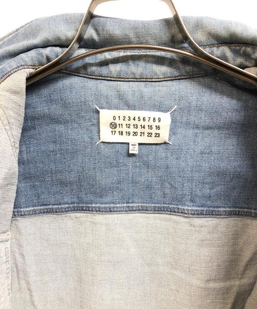 Maison Martin Margiela（メゾンマルタンマルジェラ）Maison Martin Margiela (メゾンマルタンマルジェラ) 15ss デニムウエスタンシャツ インディゴ サイズ:44の古着・服飾アイテム