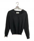 MARTIN MARGIELAマルタン・マルジェラ）の古着「Vネック ウールニット」｜ブラック