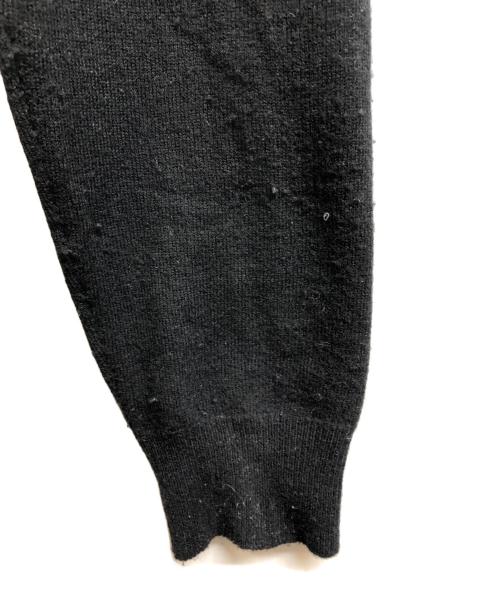 MARTIN MARGIELA（マルタン・マルジェラ）Martin Margiela (マルタン・マルジェラ) Vネック ウールニット ブラック サイズ:Sの古着・服飾アイテム