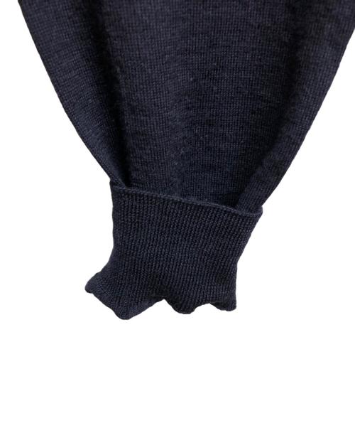 Maison Margiela（メゾンマルジェラ）Maison Margiela (メゾンマルジェラ) ウールニット ネイビー サイズ:Sの古着・服飾アイテム