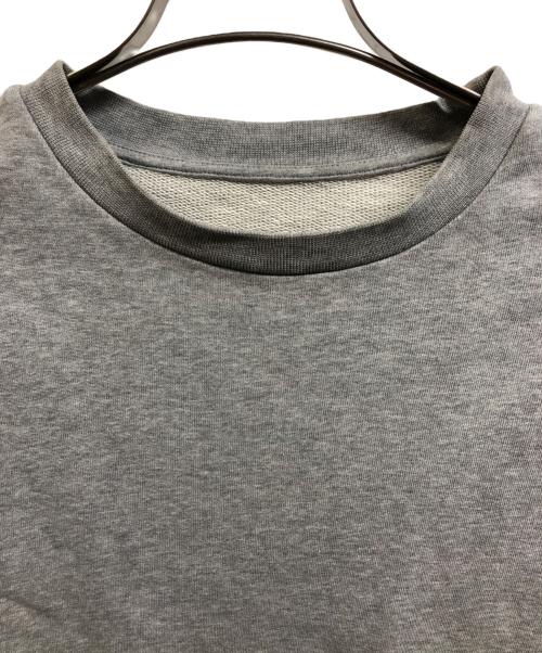 Maison Margiela（メゾンマルジェラ）Maison Margiela (メゾンマルジェラ) エルボーパッチ プルオーバースウェット グレー サイズ:44の古着・服飾アイテム