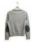 Maison Margiela (メゾンマルジェラ) エルボーパッチ プルオーバースウェット グレー サイズ:44：23000円