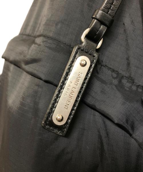 Saint Laurent Paris（サンローランパリ）Saint Laurent Paris (サンローランパリ) シティバックパック ブラックの古着・服飾アイテム