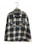 Supreme（シュプリーム）の古着「21SS Plaid Flannel Shirt」｜ホワイト×ブラウン