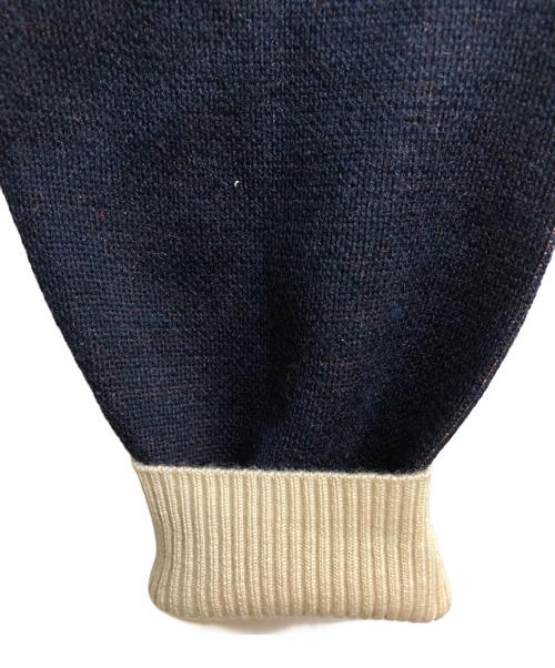 Hysteric Glamour（ヒステリックグラマー）Hysteric Glamour (ヒステリックグラマー) ジャガードニット ネイビー サイズ:Lの古着・服飾アイテム