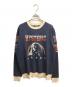 Hysteric Glamour（ヒステリックグラマー）の古着「ジャガードニット」｜ネイビー