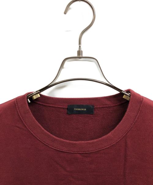 UNDERCOVER（アンダーカバー）UNDERCOVER (アンダーカバー) SEE NO EVIL スウェット ワインレッド サイズ:2の古着・服飾アイテム
