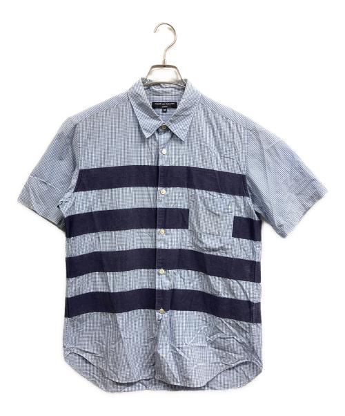 COMME des GARCONS HOMME（コムデギャルソン オム）COMME des GARCONS HOMME (コムデギャルソン オム) ギンガムチェックシャツ ブルー サイズ:Mの古着・服飾アイテム
