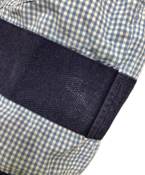 COMME des GARCONS HOMME（コムデギャルソン オム）COMME des GARCONS HOMME (コムデギャルソン オム) ギンガムチェックシャツ ブルー サイズ:Mの古着・服飾アイテム