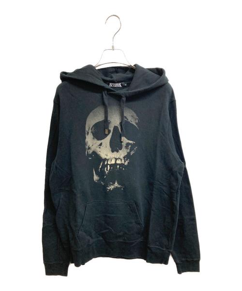 Hysteric Glamour（ヒステリックグラマー）Hysteric Glamour (ヒステリックグラマー) スカルベリープルオーバーパーカー ブラック サイズ:Lの古着・服飾アイテム