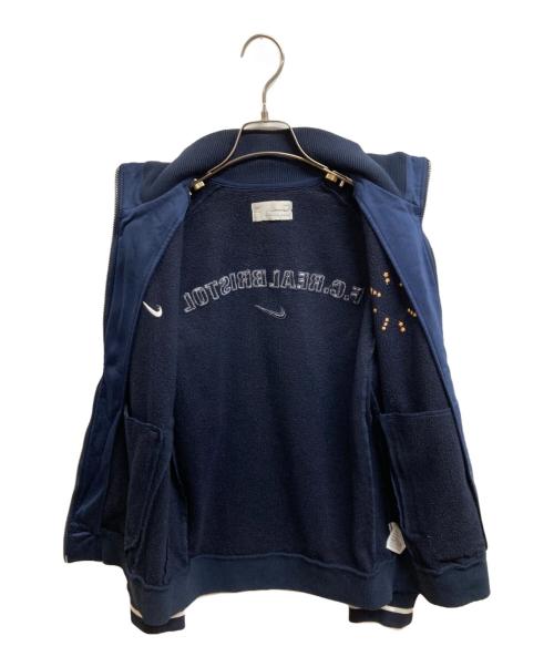 NIKE（ナイキ）NIKE (ナイキ) F.C.R.B. (エフシーレアルブリストル) トラックジャケット ネイビー サイズ:Lの古着・服飾アイテム