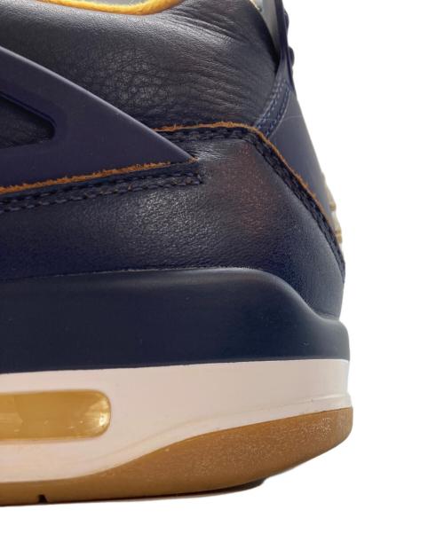 NIKE（ナイキ）NIKE (ナイキ) AIR JORDAN 4 RETRO DUNK FROM ABOVE ネイビー サイズ:US10.5の古着・服飾アイテム