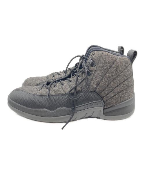 NIKE（ナイキ）NIKE (ナイキ) AIR JORDAN 12 RETRO グレー サイズ:US10.5の古着・服飾アイテム