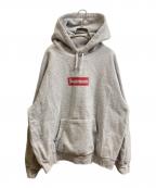 SUPREMEシュプリーム）の古着「23ss Inside Out Box Logo Hooded」｜グレー