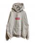 SUPREME（シュプリーム）の古着「23ss Inside Out Box Logo Hooded」｜グレー