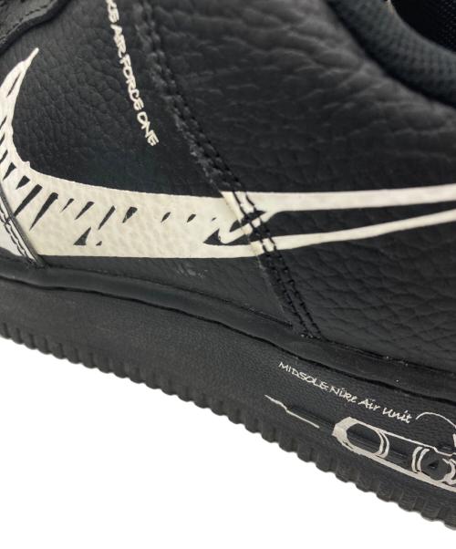 NIKE（ナイキ）NIKE (ナイキ) AIR FORCE 1 LOW 'SKETCH BLACK' サイズ:UK6.5の古着・服飾アイテム
