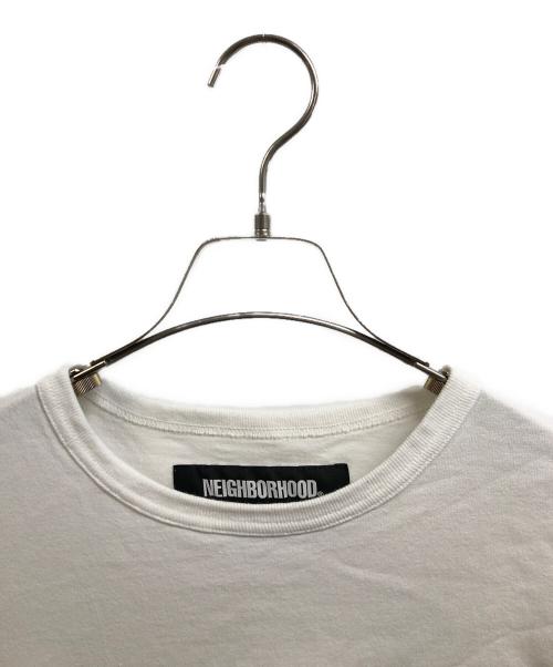 NEIGHBORHOOD（ネイバーフッド）NEIGHBORHOOD (ネイバーフッド) CLASSIC-P CREWNECK SS ホワイト サイズ:Mの古着・服飾アイテム