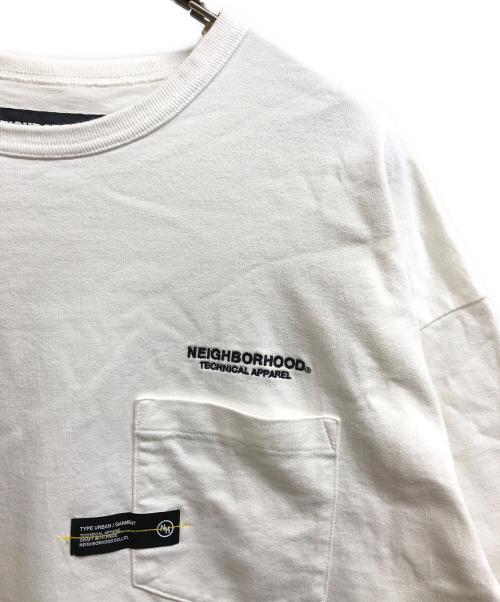 NEIGHBORHOOD（ネイバーフッド）NEIGHBORHOOD (ネイバーフッド) CLASSIC-P CREWNECK SS ホワイト サイズ:Mの古着・服飾アイテム