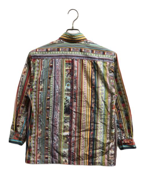 PAUL SMITH（ポールスミス）PAUL SMITH (ポールスミス) 転写プリント長袖シャツ マルチカラー サイズ:13/14の古着・服飾アイテム