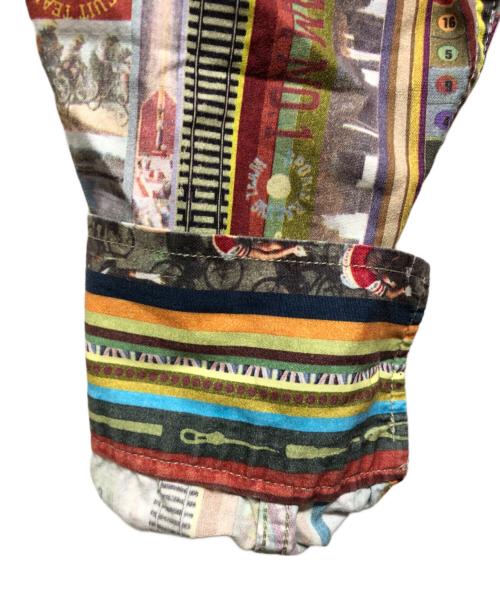 PAUL SMITH（ポールスミス）PAUL SMITH (ポールスミス) 転写プリント長袖シャツ マルチカラー サイズ:13/14の古着・服飾アイテム
