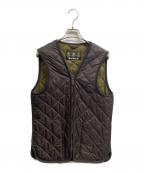 Barbourバブアー）の古着「キルティングベスト」｜ブラウン