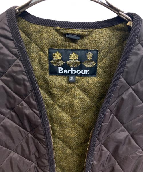 Barbour（バブアー）Barbour (バブアー) キルティングベスト ブラウン サイズ:34の古着・服飾アイテム