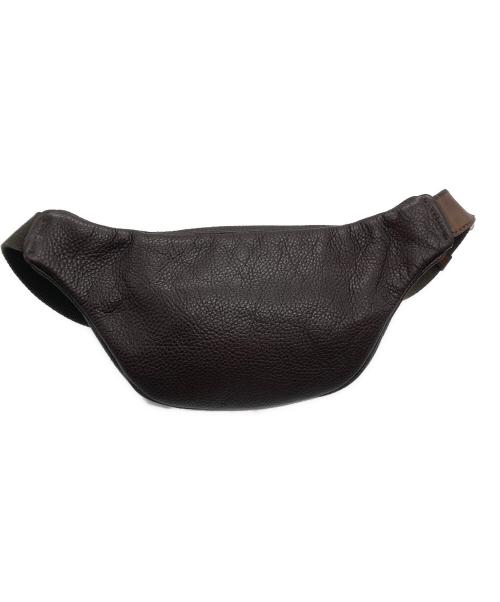 Daniel&Bob（ダニエル＆ボブ）Daniel&Bob (ダニエル＆ボブ) EDIFICE (エディフィス) 別注レザーボディバッグ ブラウンの古着・服飾アイテム