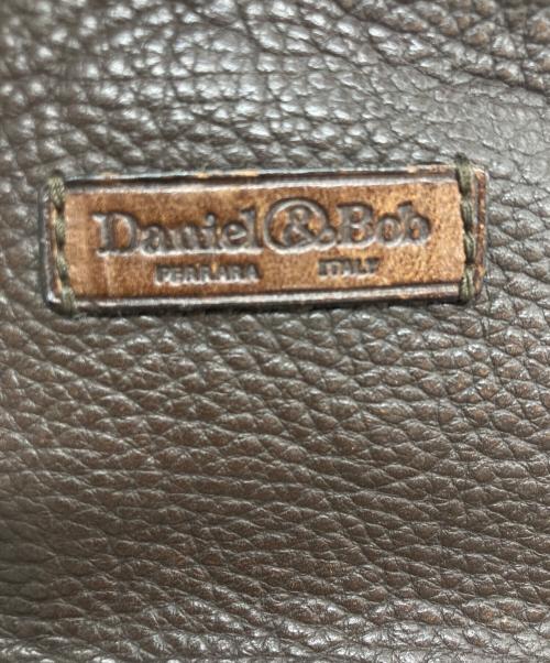 Daniel&Bob（ダニエル＆ボブ）Daniel&Bob (ダニエル＆ボブ) EDIFICE (エディフィス) 別注レザーボディバッグ ブラウンの古着・服飾アイテム
