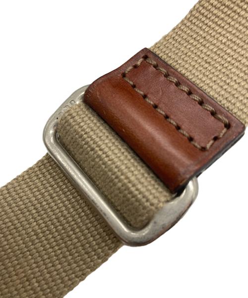 Daniel&Bob（ダニエル＆ボブ）Daniel&Bob (ダニエル＆ボブ) nano・universe (ナノ・ユニバース) 別注レザーボディバッグ ベージュの古着・服飾アイテム