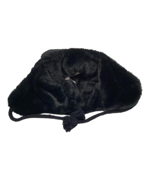 kijima takayuki（キジマタカユキ）KIJIMA TAKAYUKI (キジマタカユキ) AVIATOR CAP ブラック 未使用品の古着・服飾アイテム