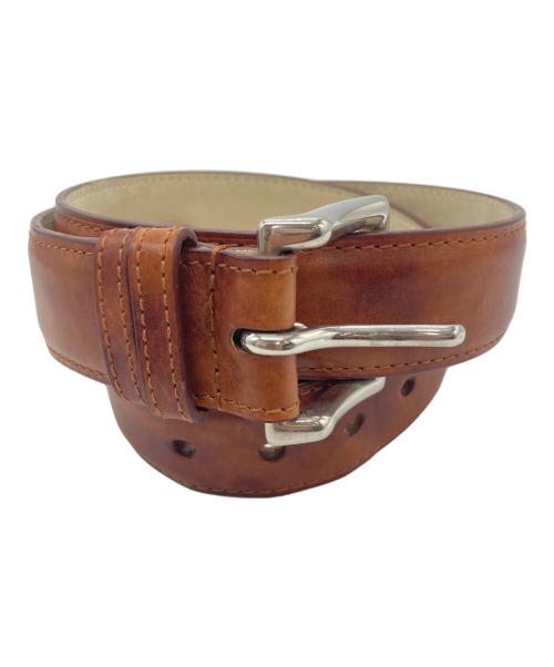 JOHN LOBB（ジョンロブ）JOHN LOBB (ジョンロブ) レザーベルト ブラウン サイズ:80の古着・服飾アイテム