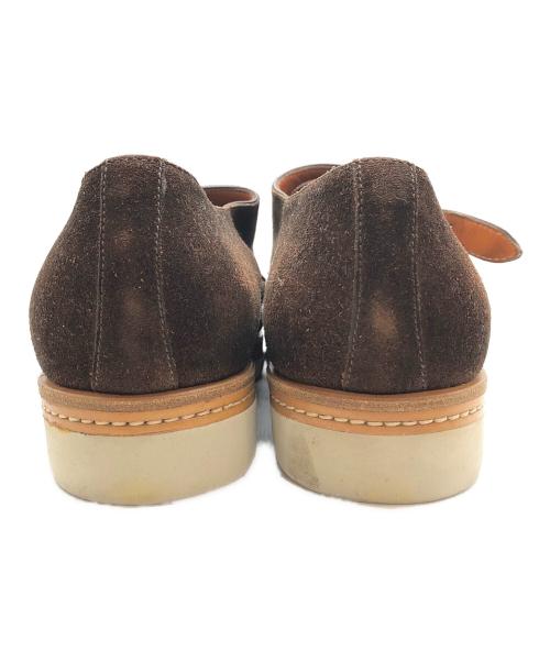 Santoni（サントーニ）Santoni (サントーニ) モンクストラップシューズ ブラウン サイズ:5の古着・服飾アイテム
