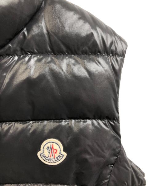 MONCLER（モンクレール）MONCLER (モンクレール) ダウンベスト ブラック サイズ:3の古着・服飾アイテム