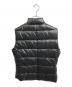 MONCLER (モンクレール) ダウンベスト ブラック サイズ:3：18000円