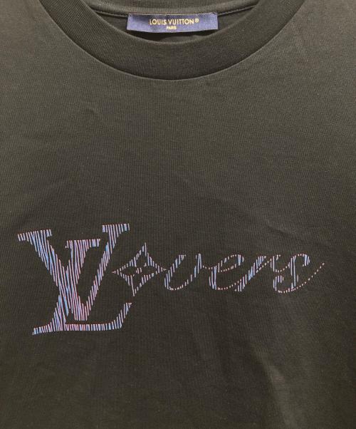 LOUIS VUITTON（ルイ ヴィトン）LOUIS VUITTON (ルイ ヴィトン) イリデセント LV バーズ Tシャツ ブラック サイズ:Mの古着・服飾アイテム