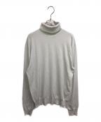 HERMESエルメス）の古着「タートルネックニット」｜グリーン