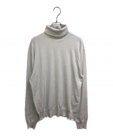 中古・古着通販】HERMES (エルメス) タートルネックニット グリーン