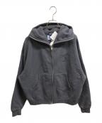 SUPPLIER×RUSSELL ATHLETICサプライヤー×ラッセルアスレチック）の古着「ジップパーカー」｜グレー