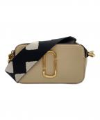 MARC JACOBSマークジェイコブズ）の古着「ショルダーバッグ」｜ベージュ×ブラック