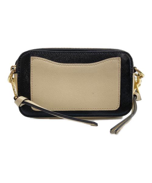 MARC JACOBS（マークジェイコブズ）MARC JACOBS (マークジェイコブス) ショルダーバッグ ベージュ×ブラックの古着・服飾アイテム