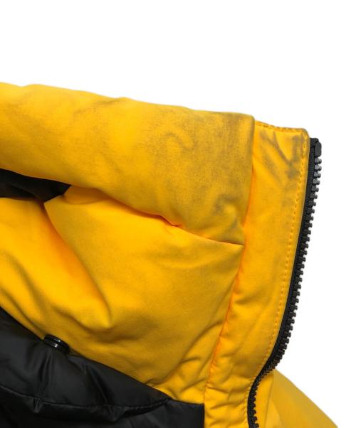FIRST DOWN（ファーストダウン）FIRST DOWN (ファーストダウン) ダウンジャケット イエロー サイズ:Mの古着・服飾アイテム